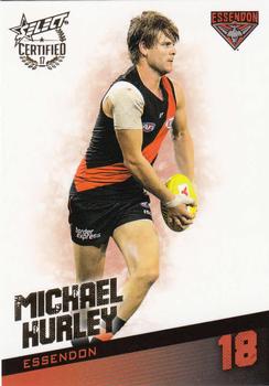 2017 Select Certified #58 Michael Hurley Front